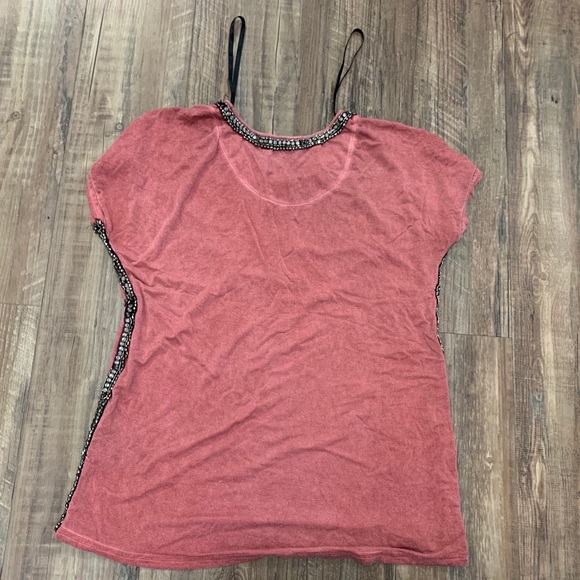 Max Jeans Beaded Neckline Blouse - Picture 2 of 4